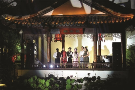 演出現(xiàn)場(chǎng)。(薛馬義 攝) 