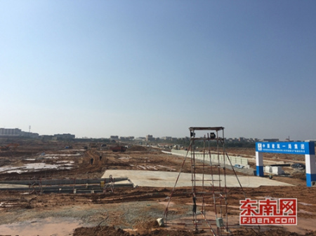 正在建設(shè)中的晉華存儲(chǔ)器集成電路項(xiàng)目科技園 正在建設(shè)中的晉華存儲(chǔ)器集成電路項(xiàng)目科技園