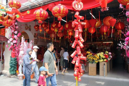 馬來(lái)西亞吉隆坡唐人街（來(lái)源于人民網(wǎng)）