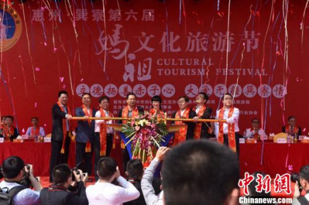 廣東惠東巽寮第六屆媽祖文化旅游節(jié)開幕。　黃少卿　攝