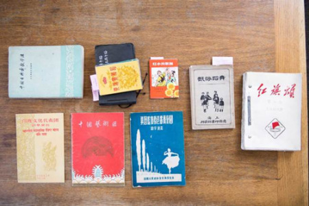 館藏早期中國舞蹈文獻。(美國《世界日報》資料圖)