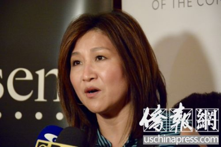 尼爾森亞太裔美國人外部顧問委員會(huì)成員尼娜宋(Nina Song)。(美國《僑報(bào)》/夏嘉 攝)