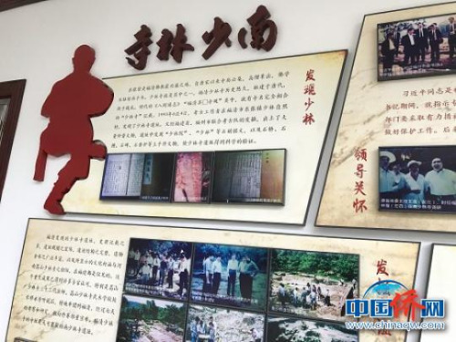 南少林文化展示?！∴嵥刹?攝 南少林文化展示。