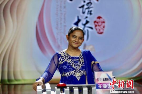 孟加拉國選手王亞美?！〗M委會供圖 攝