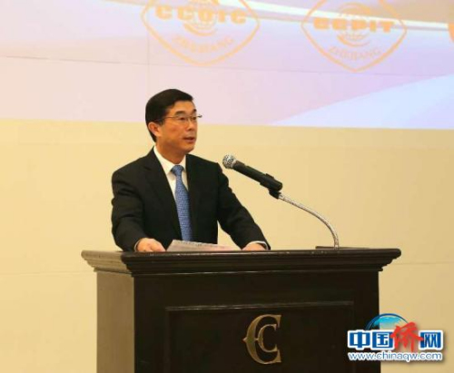 浙江省貿(mào)促會副會長許勇致辭 浙江省貿(mào)促會副會長許勇致辭