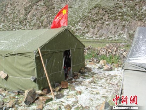 圖為第六地質(zhì)大隊駐地?！≈芪脑?攝