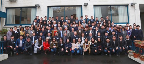 全體代表合影。 （《歐洲時(shí)報(bào)》/ 孔帆攝）