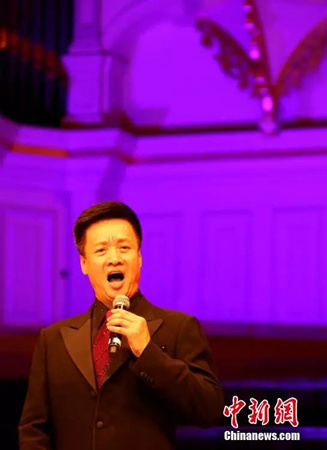 資料圖。閻維文，著名男高音歌唱家，國家一級演員。代表作有《小白楊》、《說句心里話》、《母親》等。