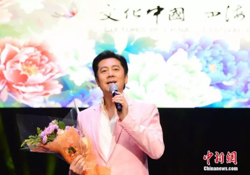 資料圖。蔡國慶，著名通俗歌曲演唱家、國家一級演員，代表作有《同一首歌》、《北京的橋》等。
