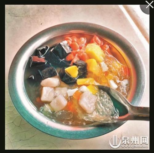 泉州美食四果湯。