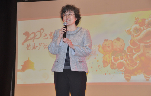 駐巴塞羅那總領事林楠致辭。