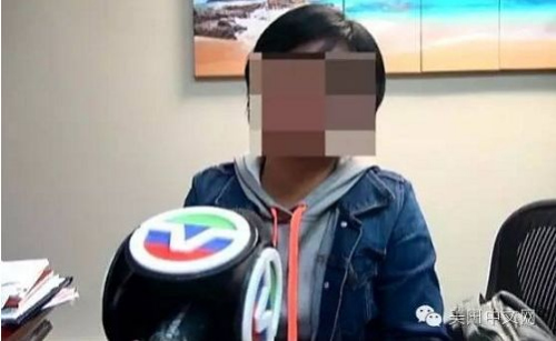 一位遭受家暴的華裔女子接受媒體采訪。來(lái)源：美國(guó)中文網(wǎng)
