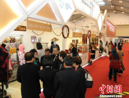 僑交會2017年度海外展現(xiàn)場(資料圖) 喬志 攝 僑交會2017年度海外展現(xiàn)場(資料圖) 喬志 攝