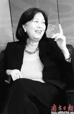 吳玫瑰接受專訪，圖片來自南方日報