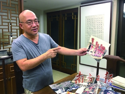 林凱龍從上世紀(jì)90年代初就回到家鄉(xiāng)跟拍記錄潮汕民俗。余丹 攝