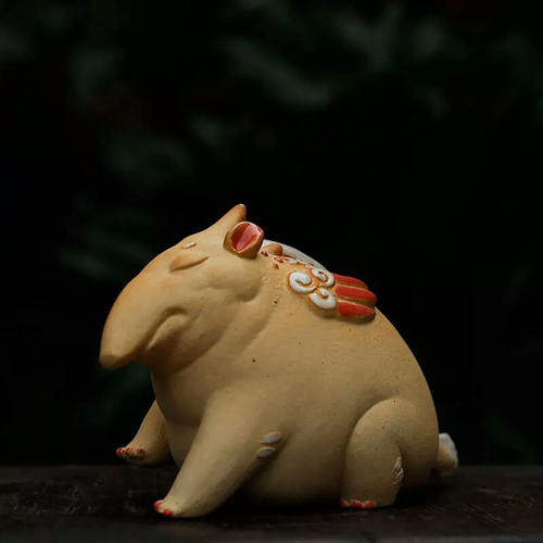 能幫小朋友吃掉噩夢的玄獸《食夢貘》。受訪者供圖。