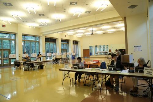 資料圖： 2018年6月26日，美國馬州初選日登場，無論是投票、做義工，還是參選，都能見到馬州華人的參政身影。(美國《世界日報(bào)》/羅曉媛 攝)