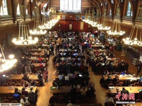 資料圖：哈佛大學校園。