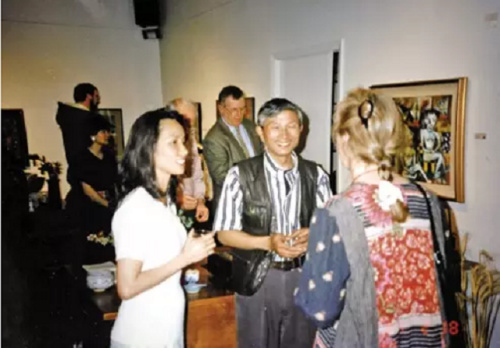 1997年，繆惠新首次在美國舉辦個人畫展