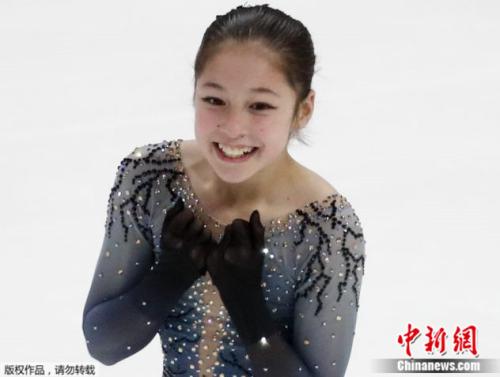  年僅13歲的華裔花式滑冰選手劉美賢，25日晚間贏得美國花式滑冰錦標(biāo)賽女子單人冠軍。