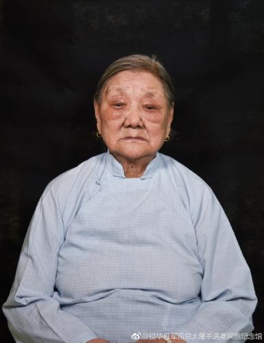 圖片來源：侵華日軍南京大屠殺遇難同胞紀(jì)念館官方微博。