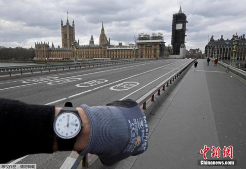 資料圖：英國倫敦，威斯敏斯特橋。