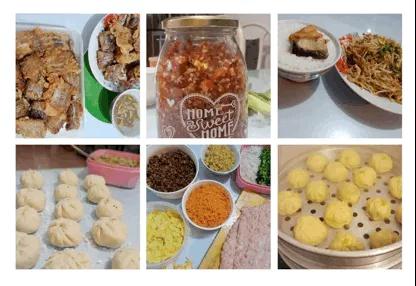 老師們做的美食(作者供圖) 老師們做的美食(作者供圖)