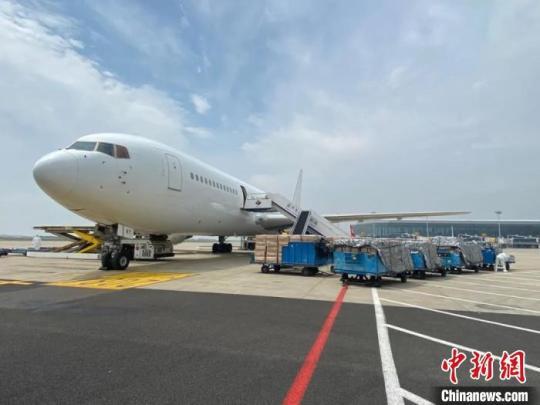 583萬(wàn)只防疫口罩從浙江溫州包機(jī)飛抵安哥拉