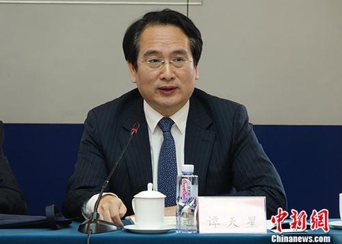 中國僑網(wǎng)譚天星(資料圖) 中新社記者 周乾憲 攝