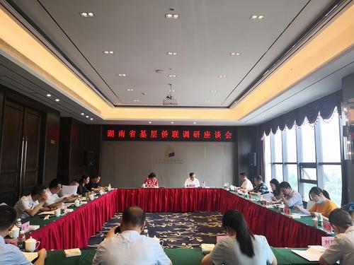 中國(guó)僑網(wǎng)調(diào)研座談會(huì)現(xiàn)場(chǎng)(圖片來(lái)源:湖南省僑聯(lián)網(wǎng)站)
