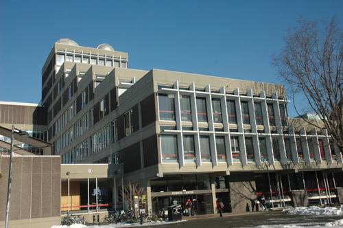 中國僑網哈佛大學科學中心 (美國《世界日報》/丁曙 攝)