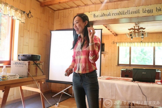 牛志楠老師做教學(xué)演示