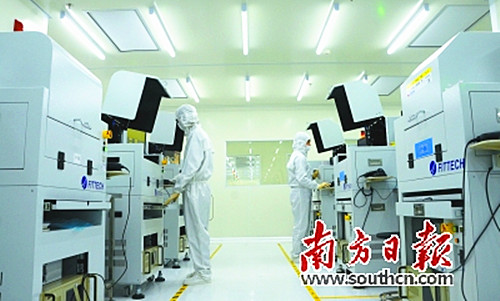 德力光電是廣東全省兩家能生產LED倒裝芯片的企業(yè)之一(全澤超