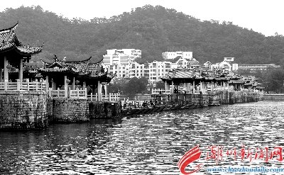 中國僑網《湘子橋的傳說》中的湘子橋