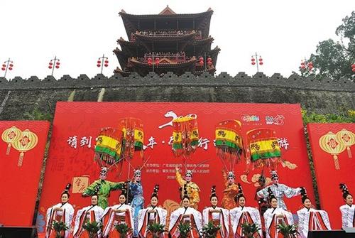 中國(guó)僑網(wǎng)肇慶過大年的系列活動(dòng)將持續(xù)至3月底 羊城晚報(bào)記者 鄧勃 攝