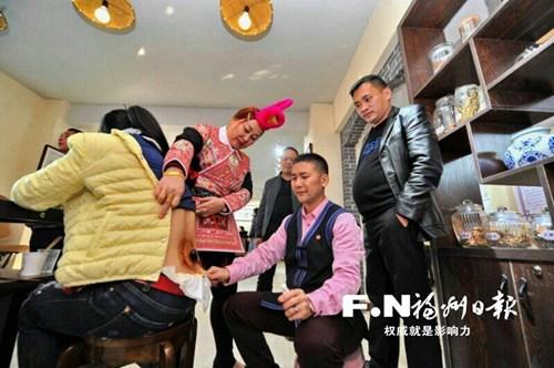中國僑網羅源非遺傳承人之家(吳暉 攝)